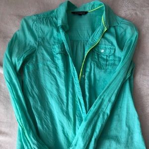 Express button up blouse